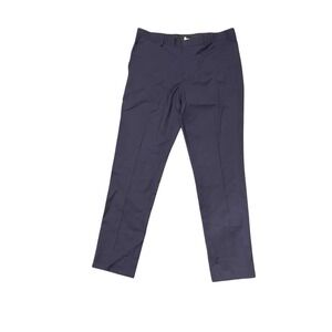 The Kooples Navy Straight Leg Pants Size 50/34